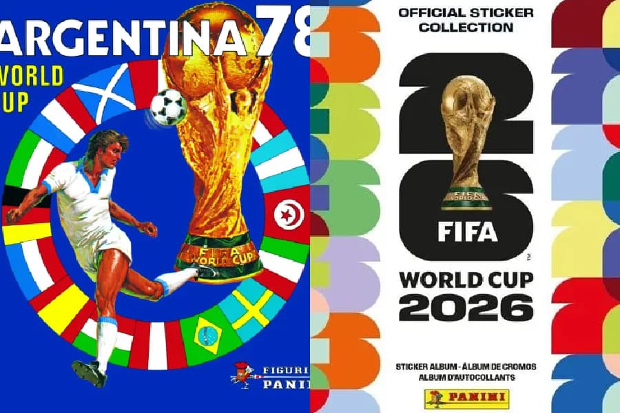 Galeria: as capas dos álbuns da Copa do Mundo de 1970 a 2026