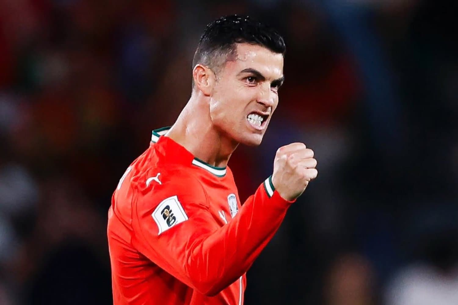 Cristiano Ronaldo, em ação por Portugal - Reprodução/Instagram/@cristiano