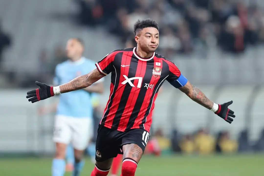 Lingard em ação pelo FC Seoul, na Coréia do Sul - Divulgação / Lingard