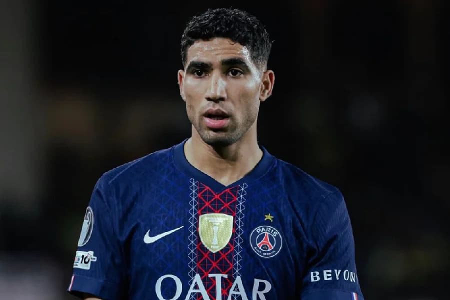 Hakimi, do PSG, será julgado por acusação de estupro