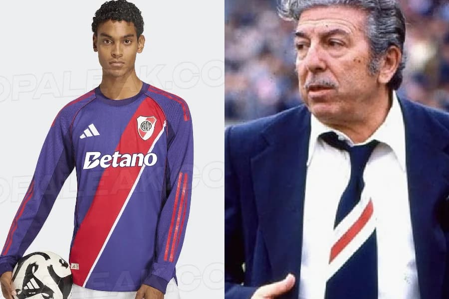 River Plate terá camisa inusitada em referência a gravata de ídolo