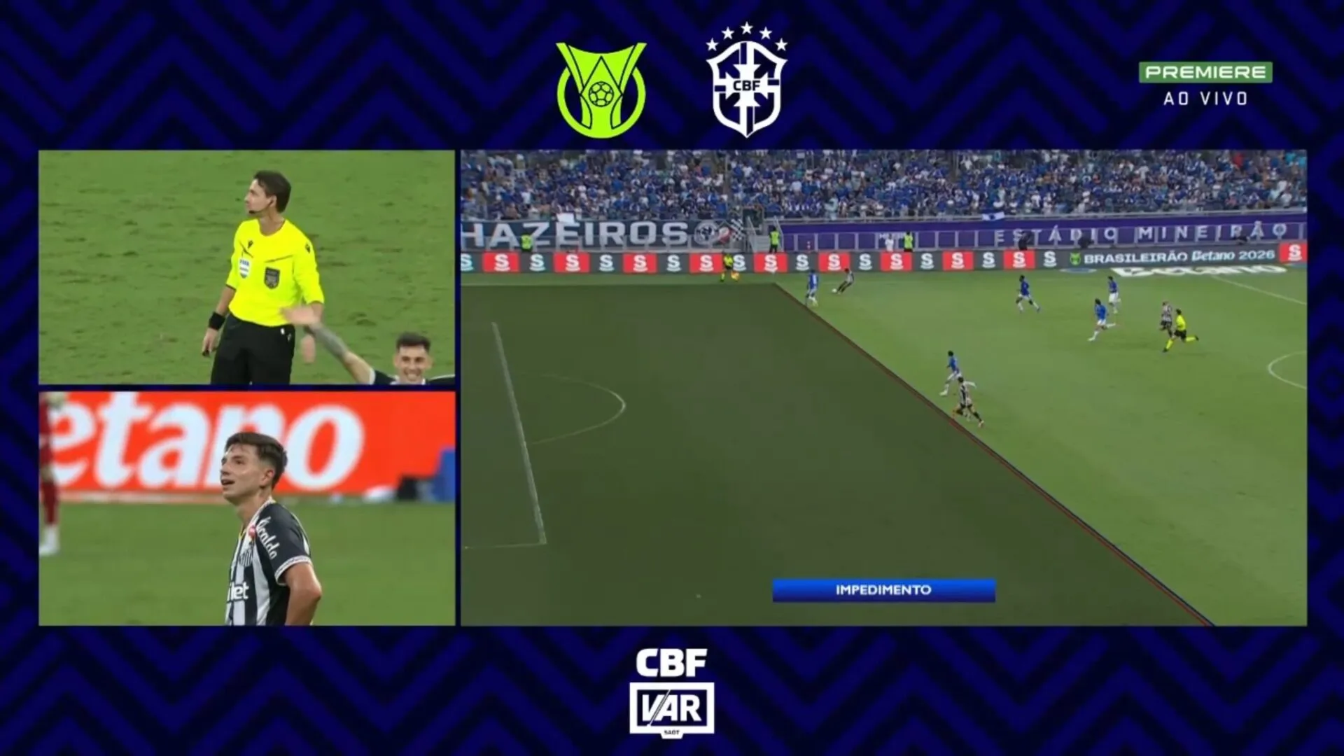VAR anula gol no fim, Cruzeiro empata com Santos e vira lanterna