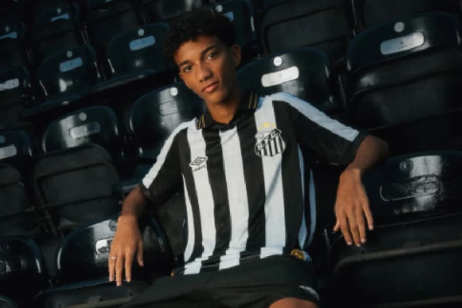 Santos encaminha renovação de Robinho Jr. até 2031