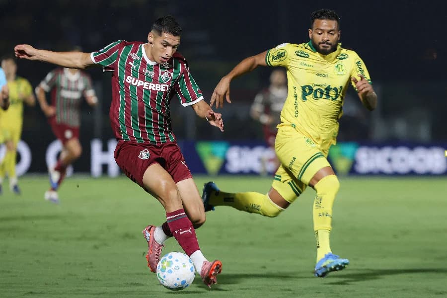 Denílson faz golaço, Mirassol anula Fluminense e respira na luta contra rebaixamento