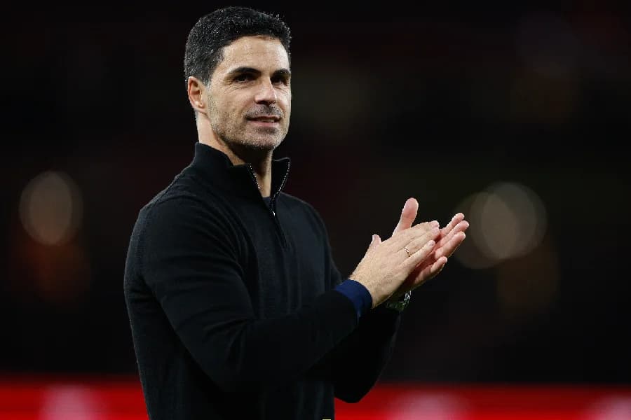 Arteta revela que soube de título do Arsenal durante churrasco
