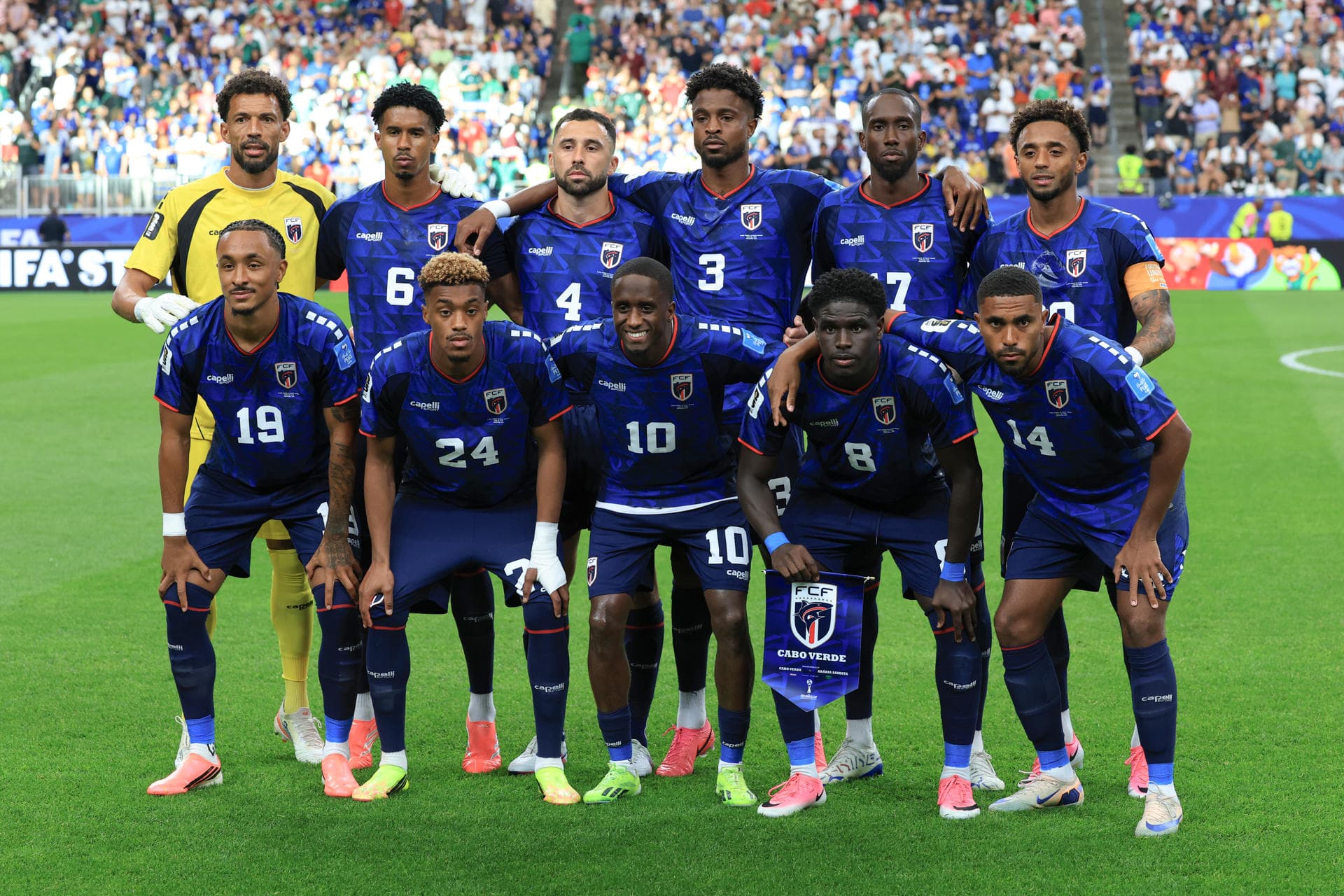 Cabo Verde é a 7ª seleção a se classificar sem vencer na fase de grupos