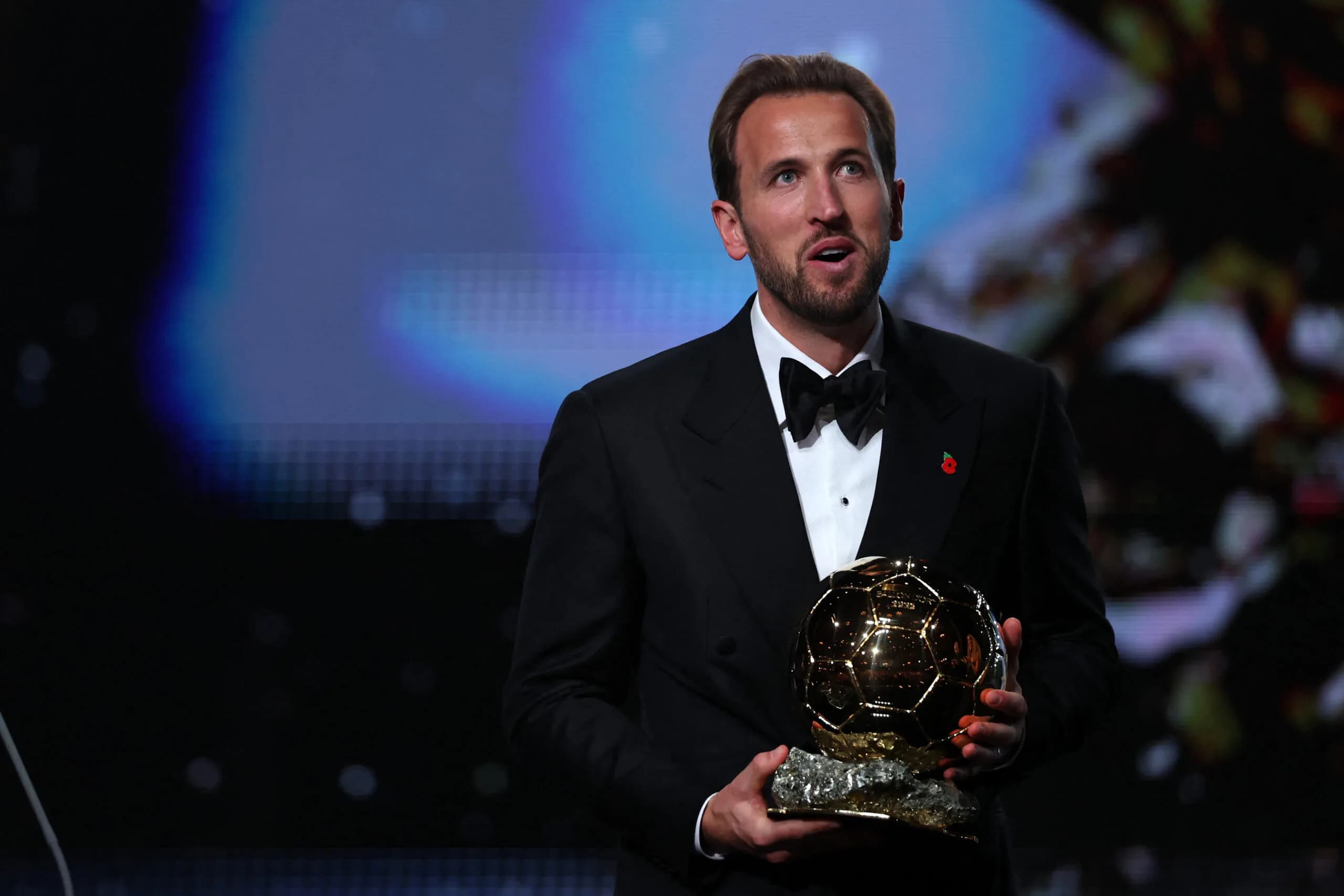 Harry Kane venceu a Bola de Ouro 2026 - FRANCK FIFE / AFP
