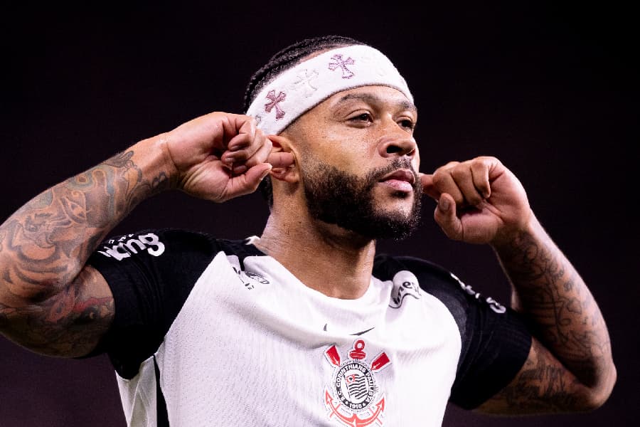 Multicampeão pelo Corinthians em 2025, Memphis ainda não tem data de retorno aos gramados - Rodrigo Coca/Agência Corinthians