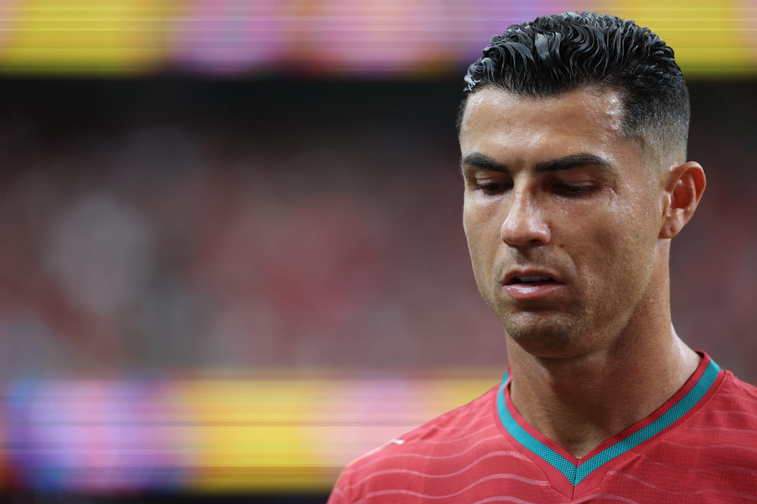 Cristiano Ronaldo chegou ao 23º jogo em seis edições de Copa do Mundo -Carlos Ramírez/EFE
