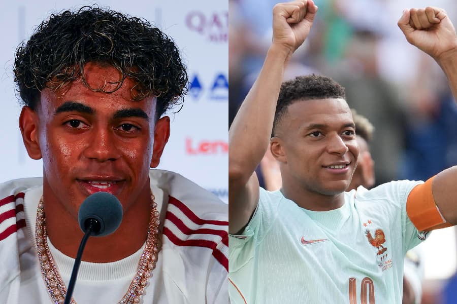 Retrospecto: Yamal leva ampla vantagem sobre Mbappé