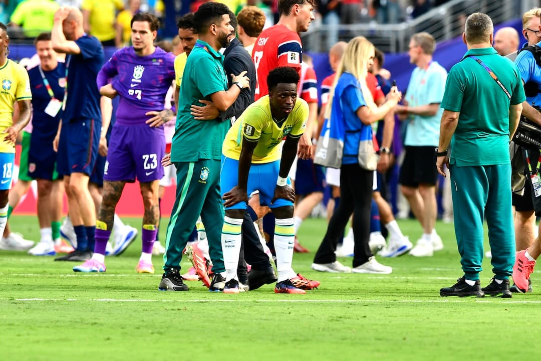 Vini Jr. lamenta eliminação do Brasil contra Noruega - Alexandre Battibugli/PLACAR