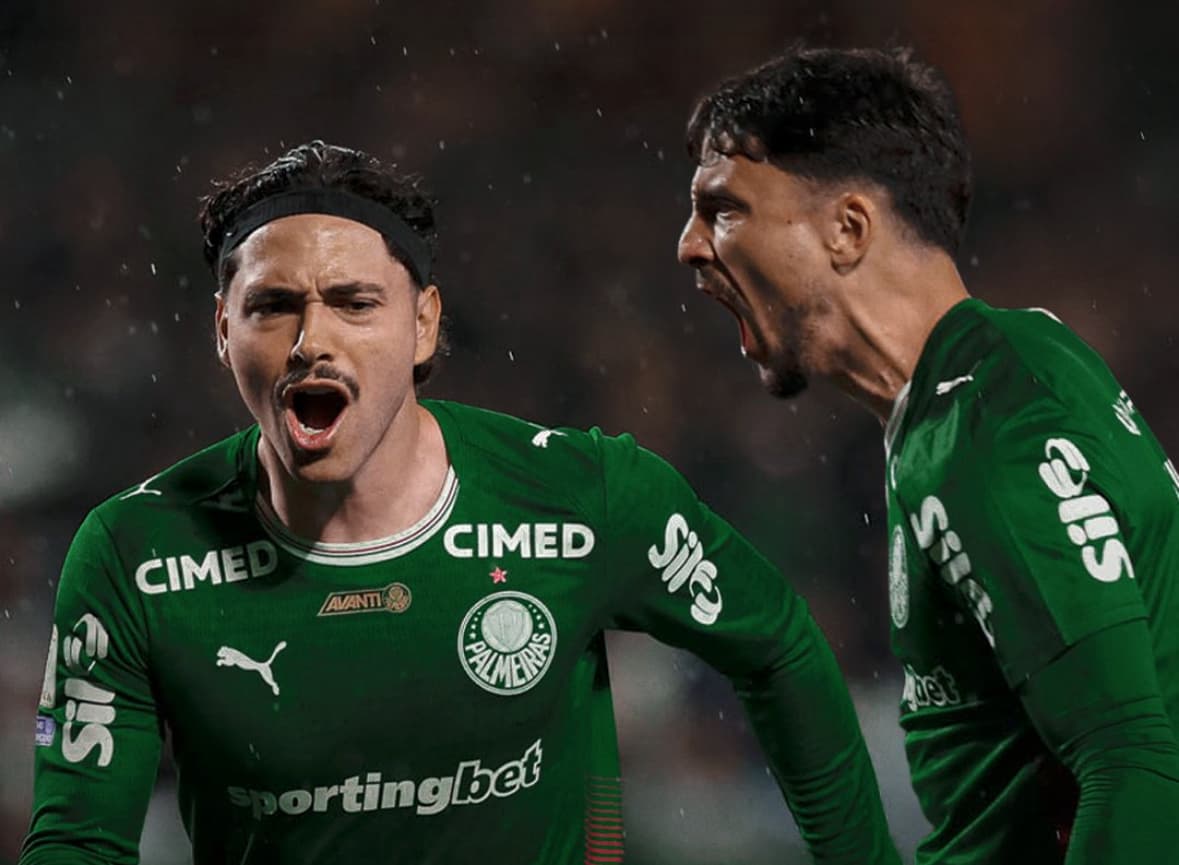 Com show de Maurício e Sosa, Palmeiras vence Coritiba no Couto Pereira