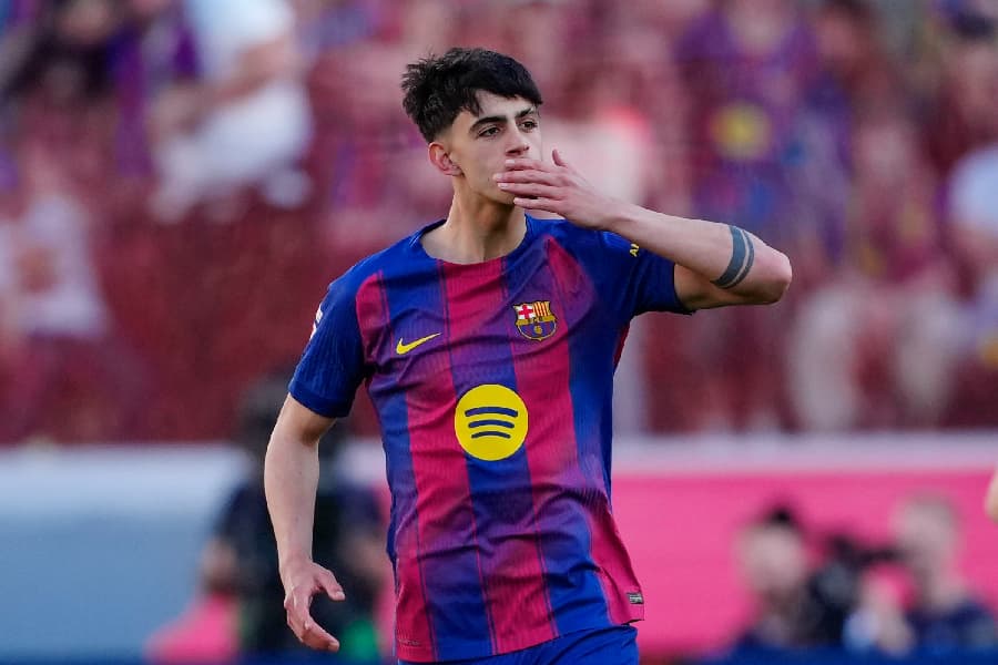 Marc Bernal, do Barcelona - EFE/ Alejandro García