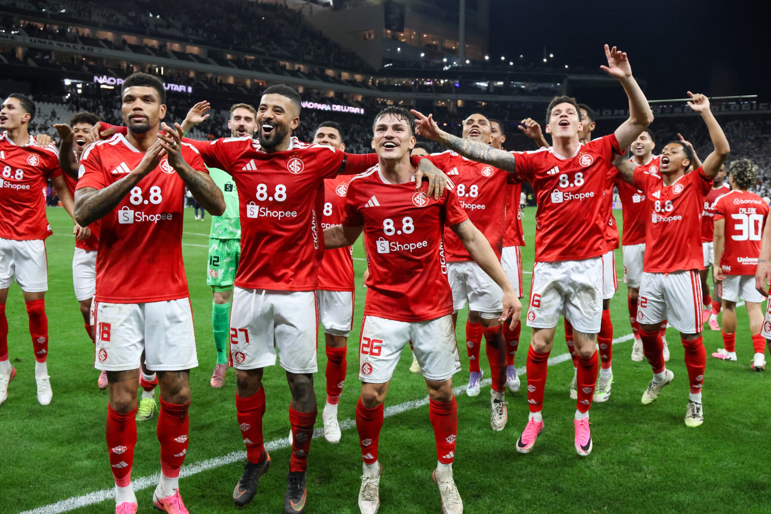 Internacional eliminou o Corinthians pela Copa do Brasil - Divulgação / Internacional