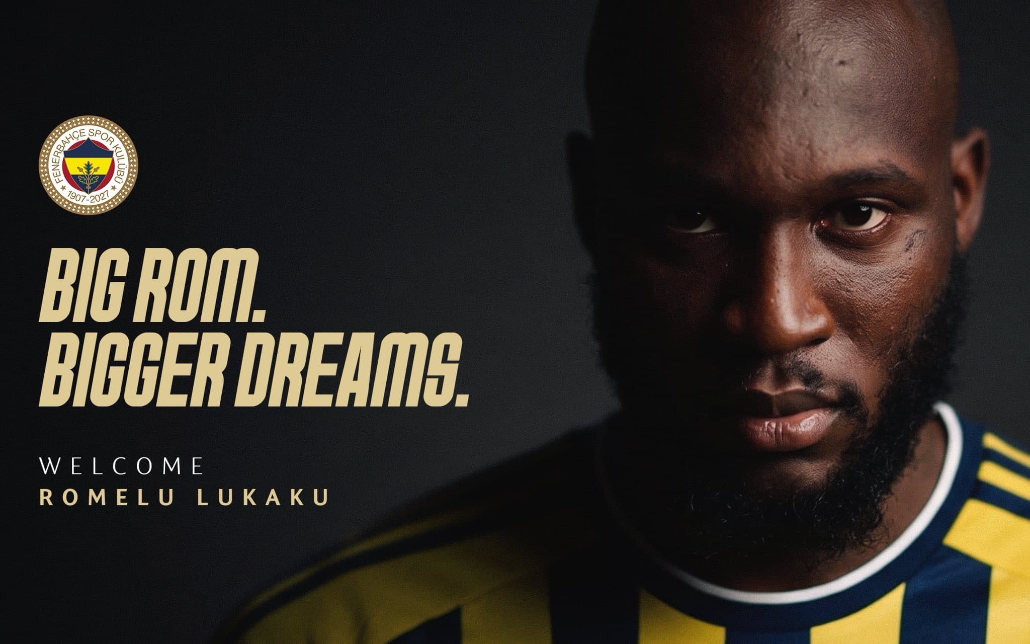 Lukaku é anunciado pelo Fenerbahçe - Divulgação