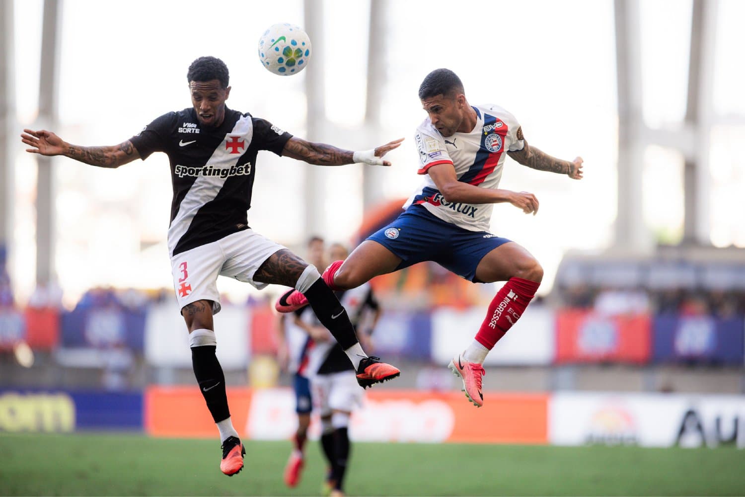 Bahia e Vasco, pela 22ª rodada do Brasileirão 2026