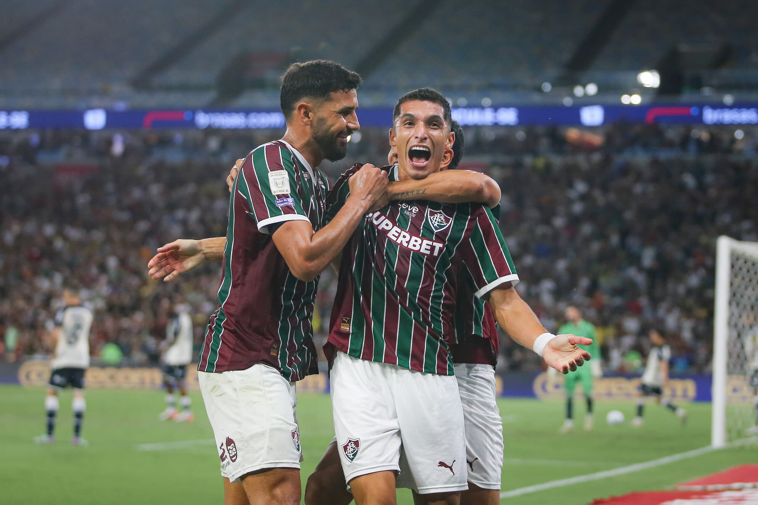 Kevin Serna marcou o gol da vitória do Fluminense sobre o Remo