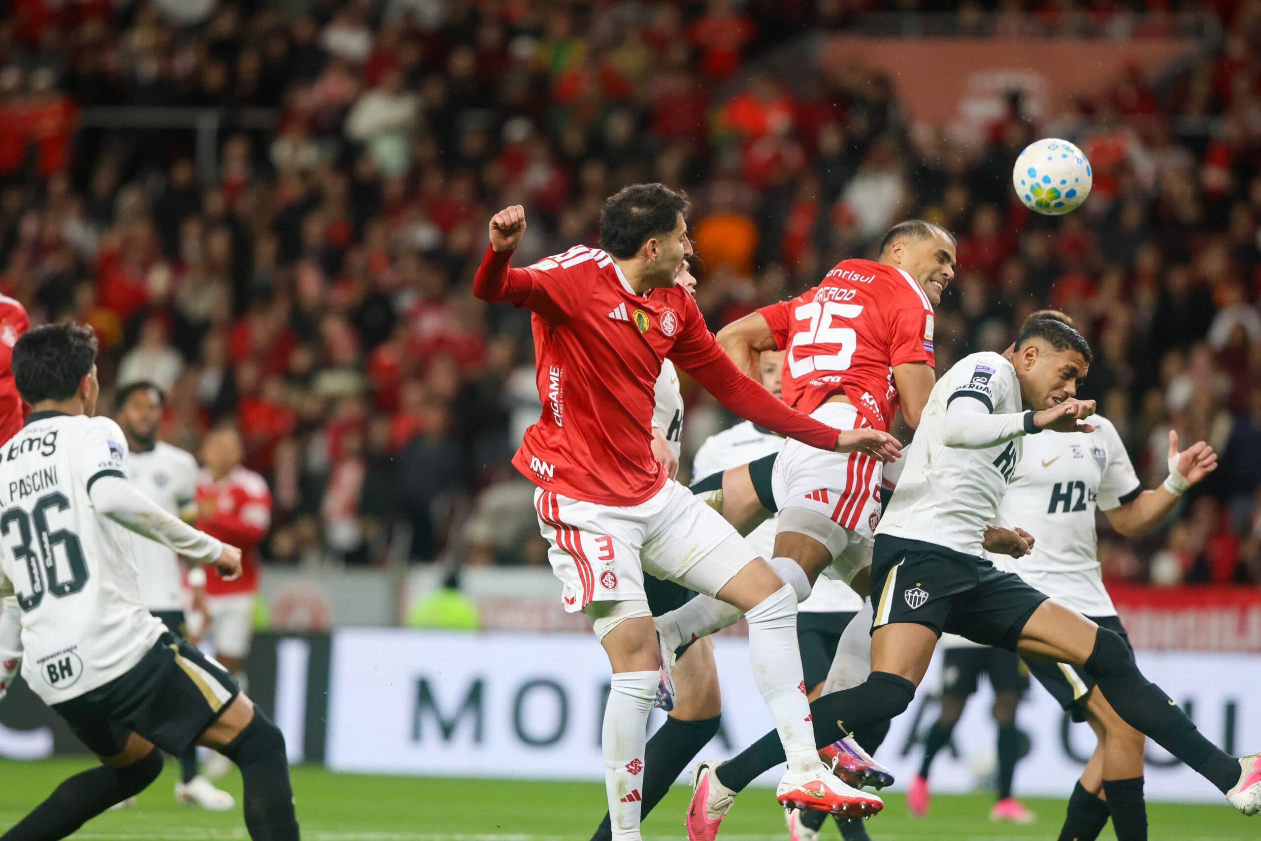 Internacional e Atlético-MG, pela 24ª rodada do Brasileirão 2026
