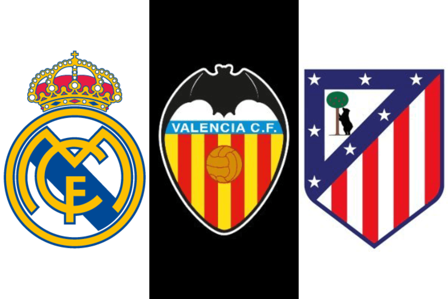 Coroas, morcegos e urso: conheça as histórias por trás dos escudos de LaLiga