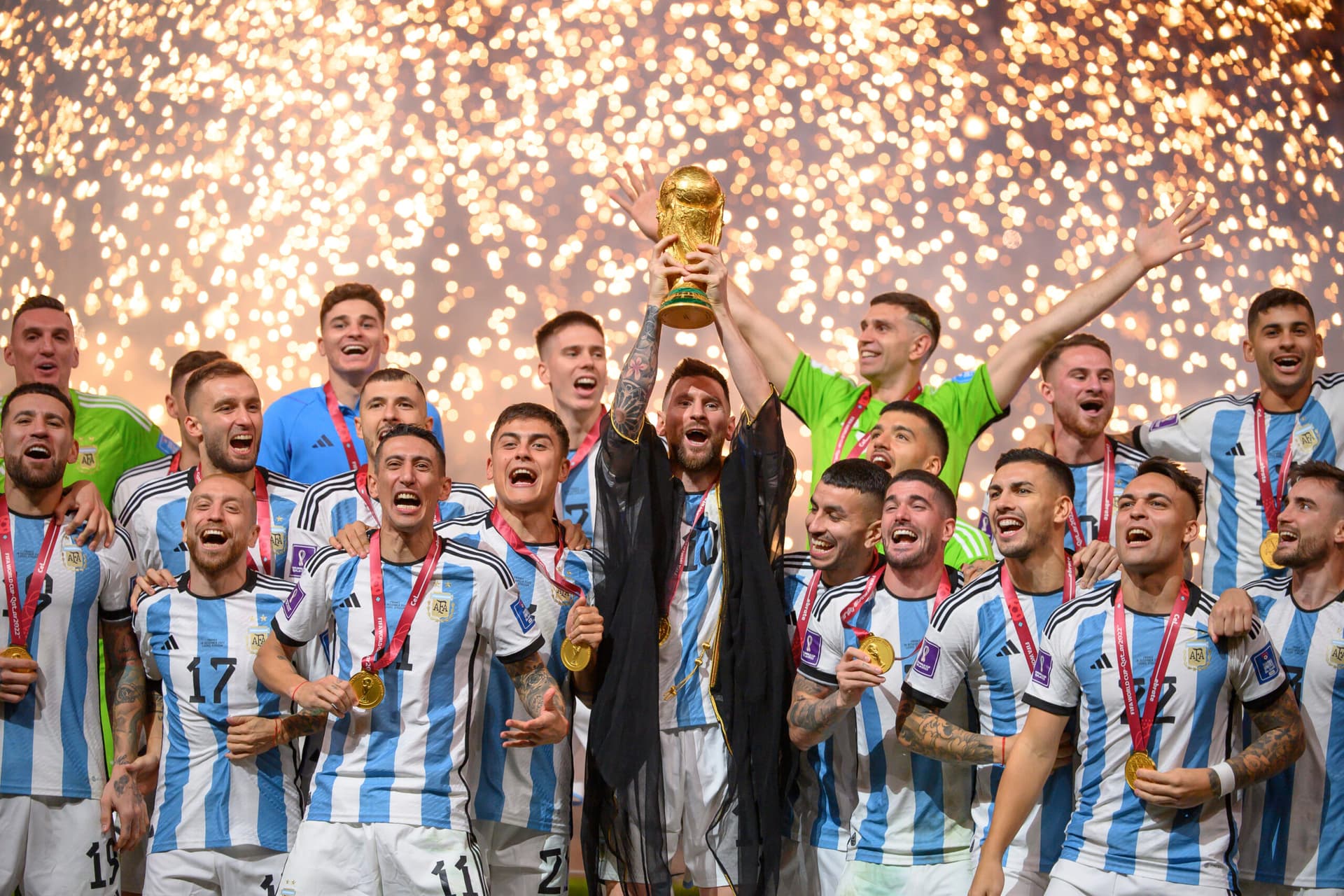 Final da Copa do Mundo de futebol masculino FIFA Catar 2022 Argentina vs França