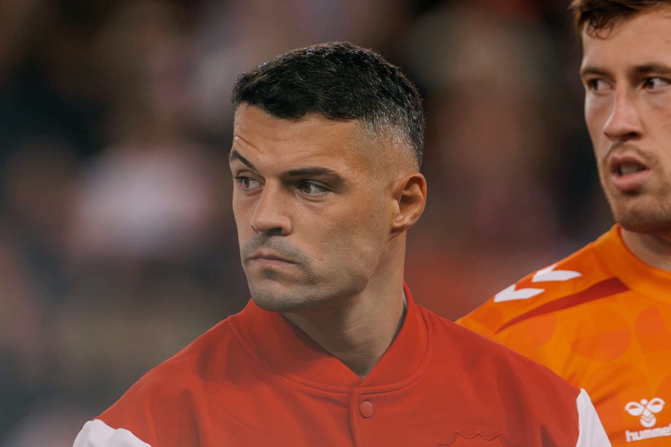 Granit Xhaka, capitão da seleção da Suíça