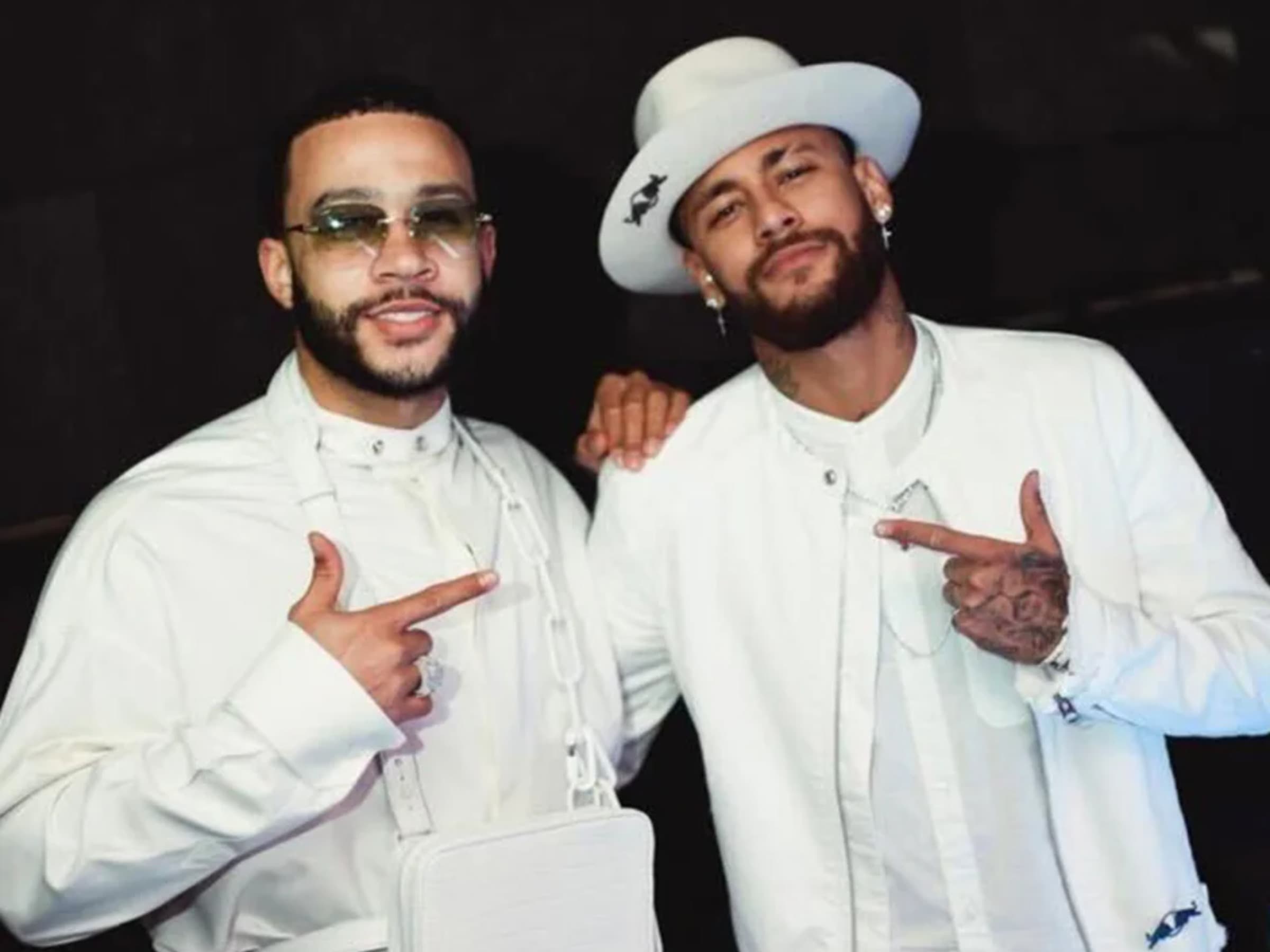 Memphis e Neymar são amigos - Reprodução/Instagram