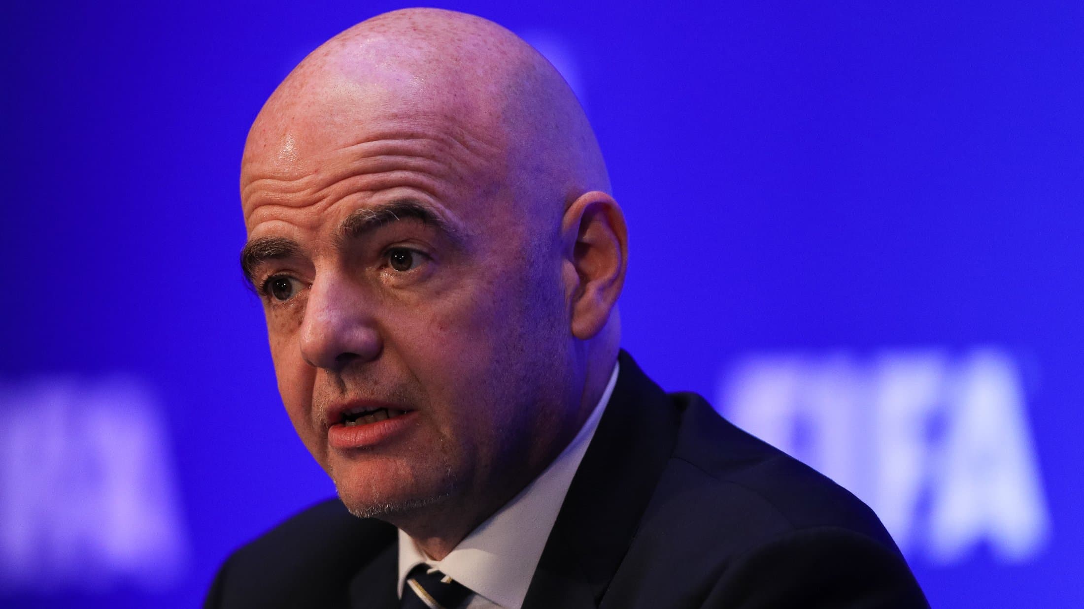 Presidente da Fifa, Gianni Infantino