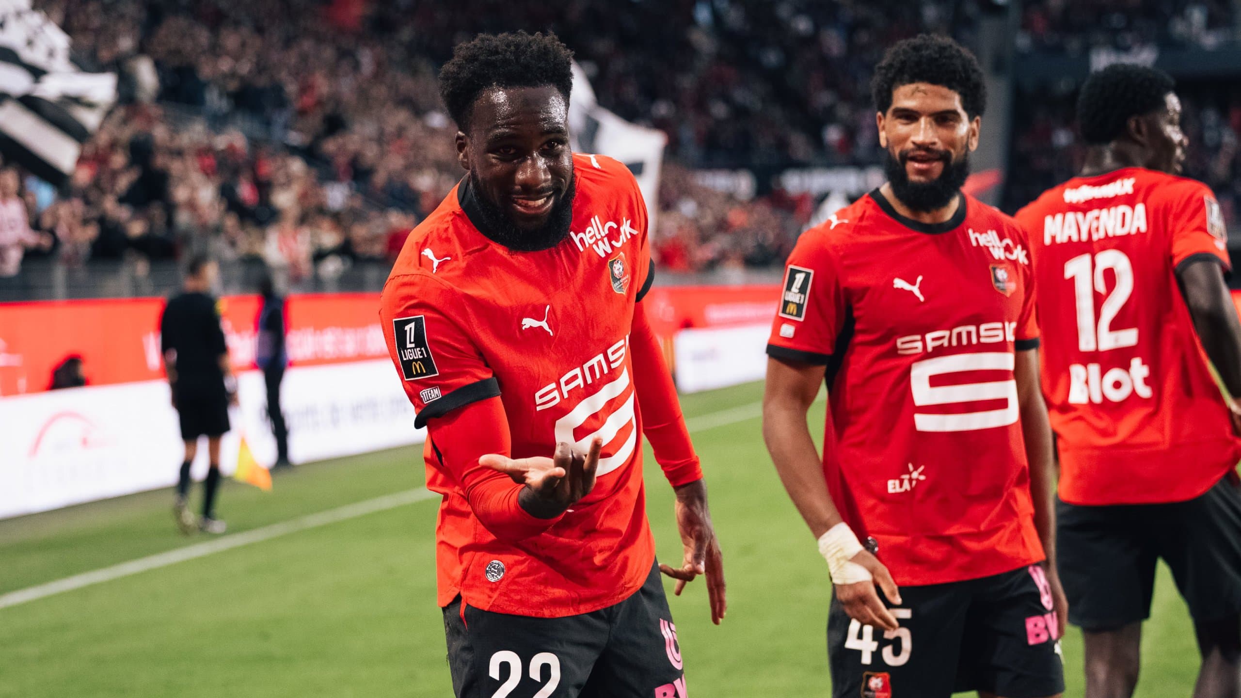 Boulaye Dia decidiu o jogo para o Rennes contra o Auxerre