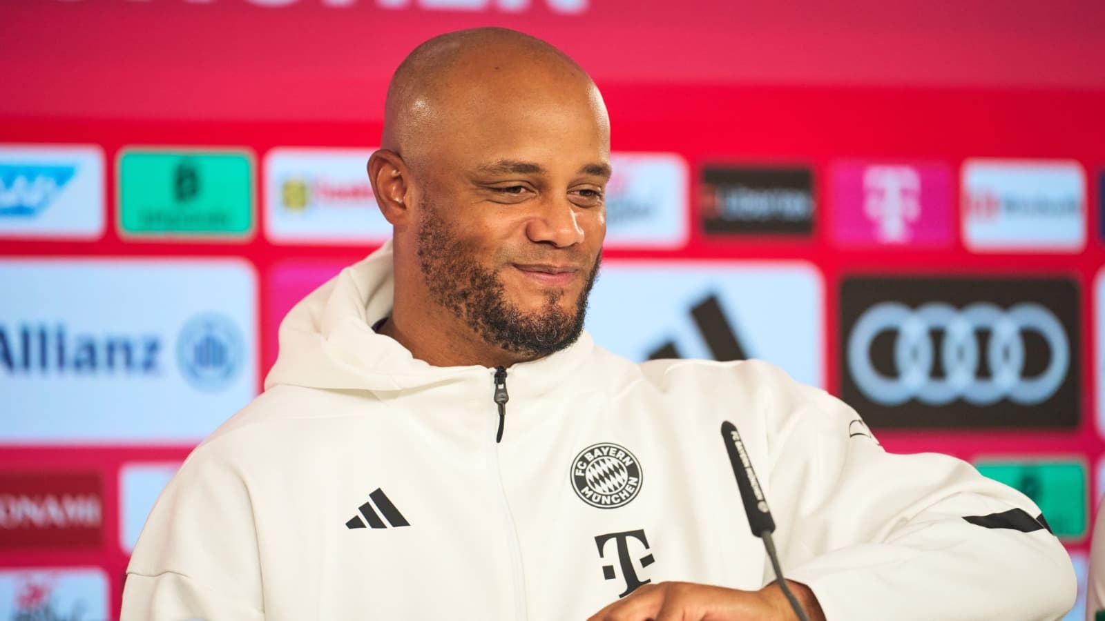 Kompany, técnico do Bayern de Munique
