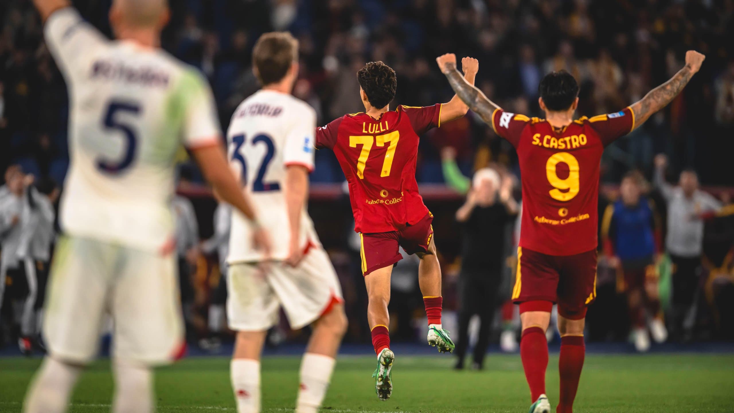 Roma é vice-líder do Campeonato Italiano