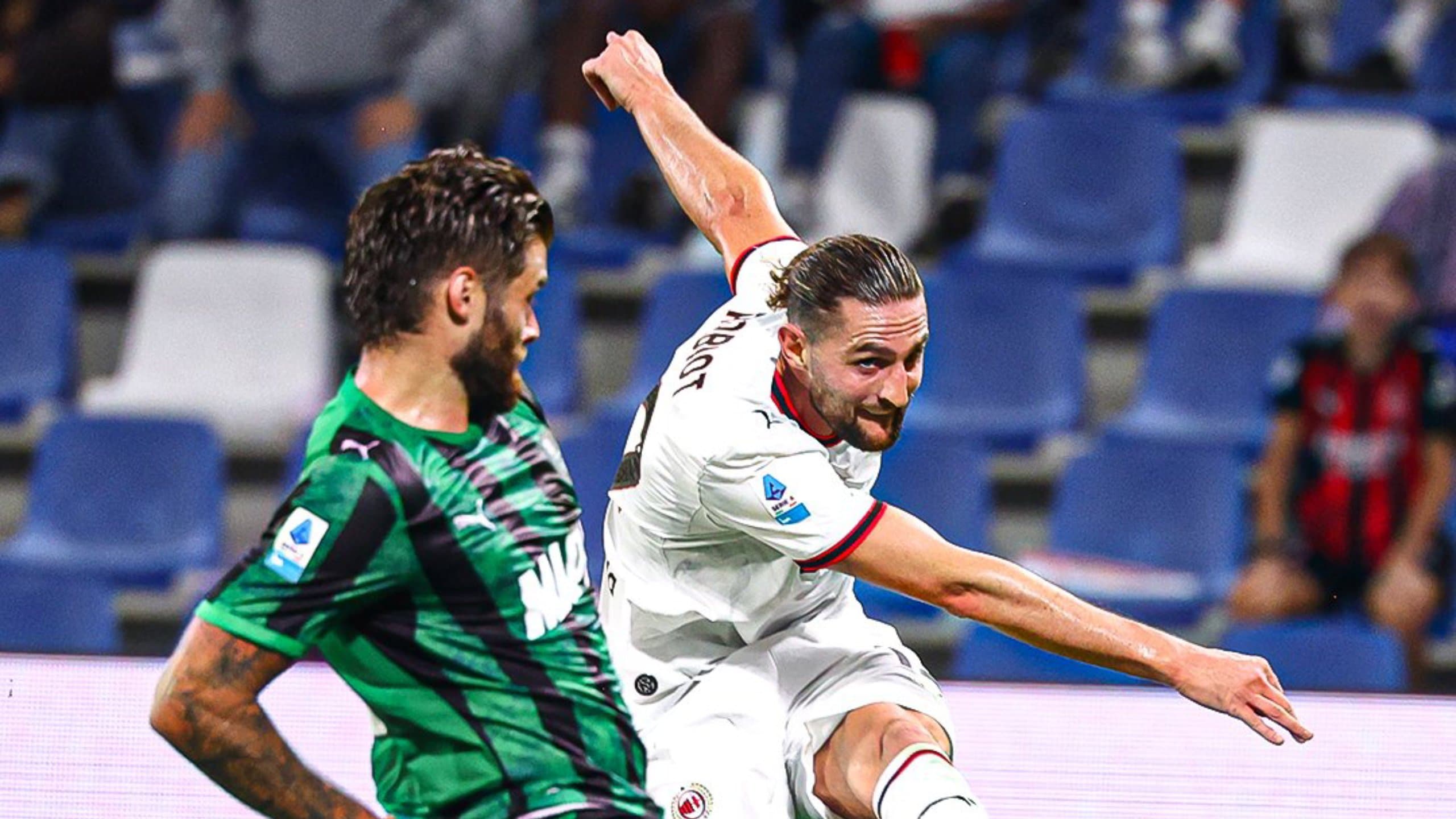 Sassuolo e o Milan ficaram no 1 a 1