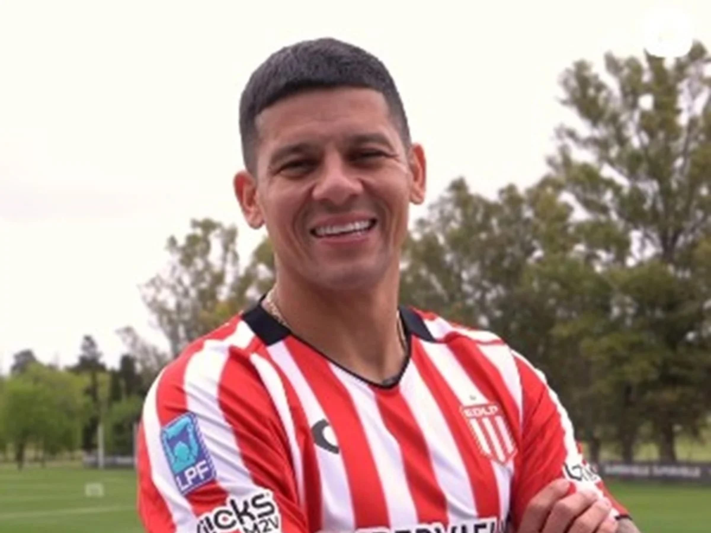 Marcos Rojo, do Estudiantes (Foto: Divulgação)