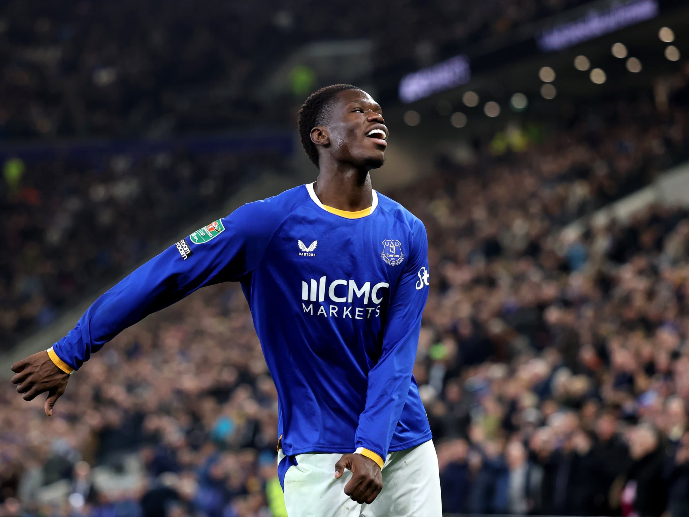Thierno Barry, do Everton - Foto: Divulgação/Everton