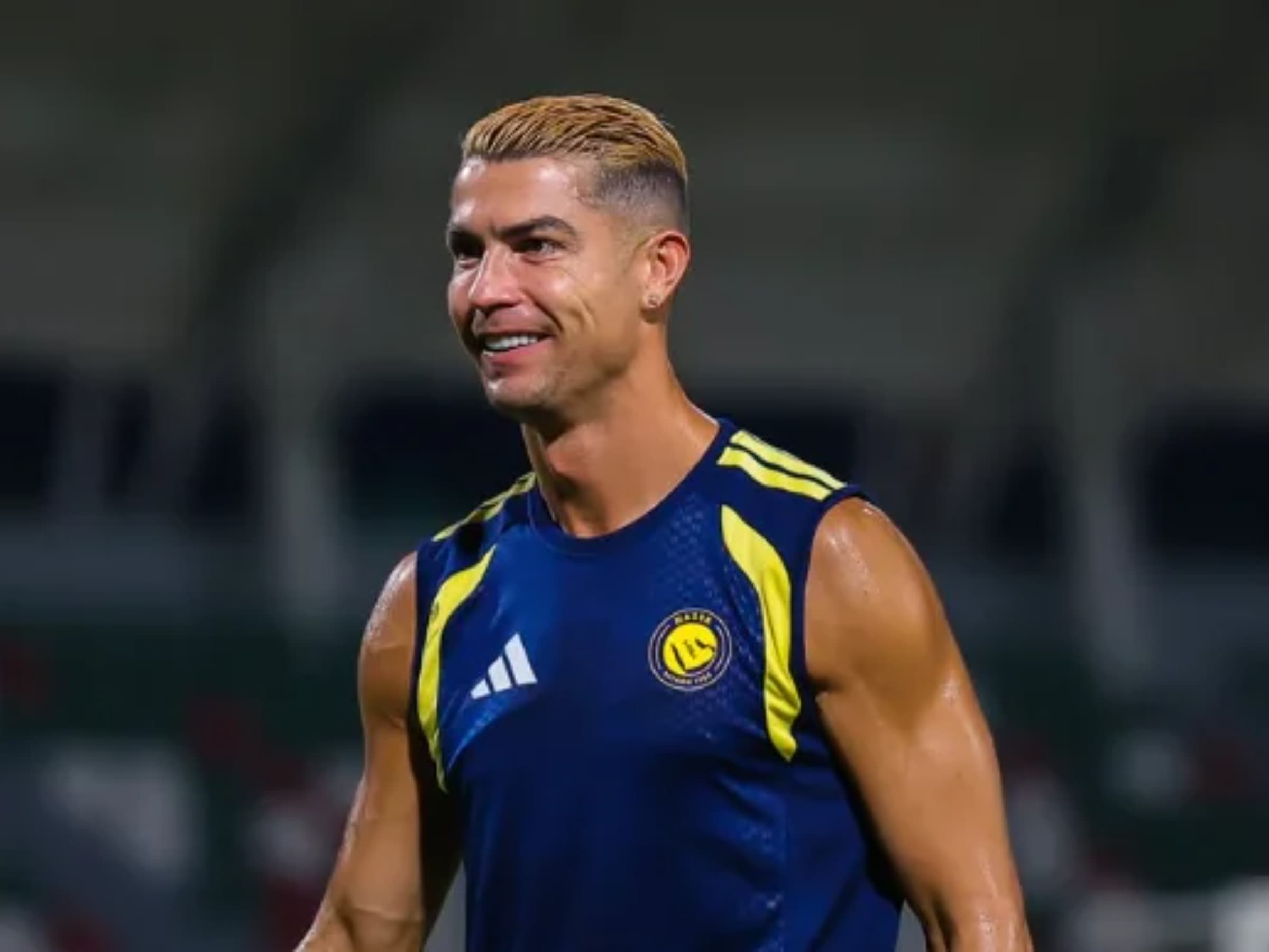 Cristiano Ronaldo durante treinamento no Al-Nassr, da Arábia Saudita - Reprodução/Instagram/@cristiano