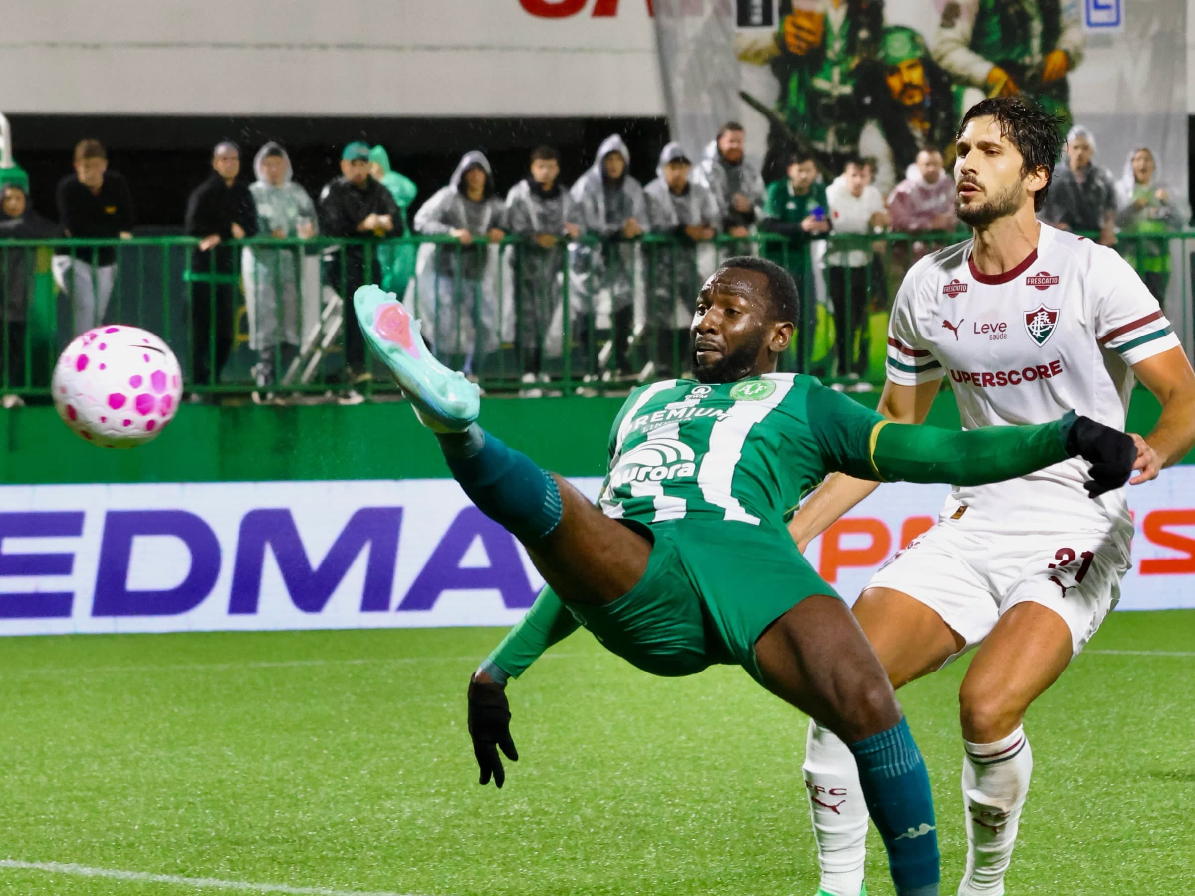 Bolasie abriu o marcador para a Chape - Foto: João Pedro Zatta Grolli/ACF